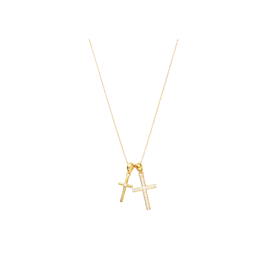 Double Cross necklace