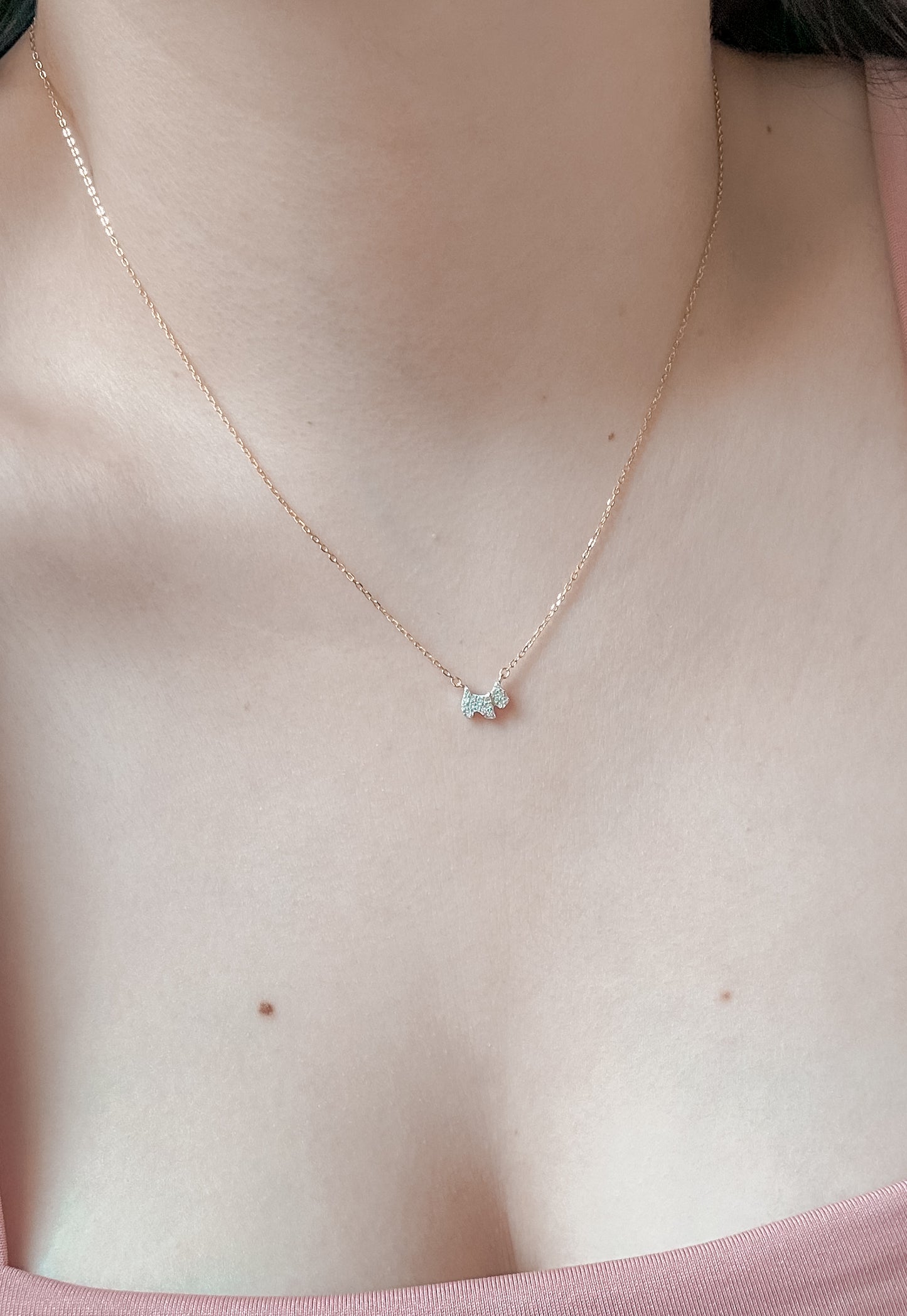 Puppy Sparkle Necklace