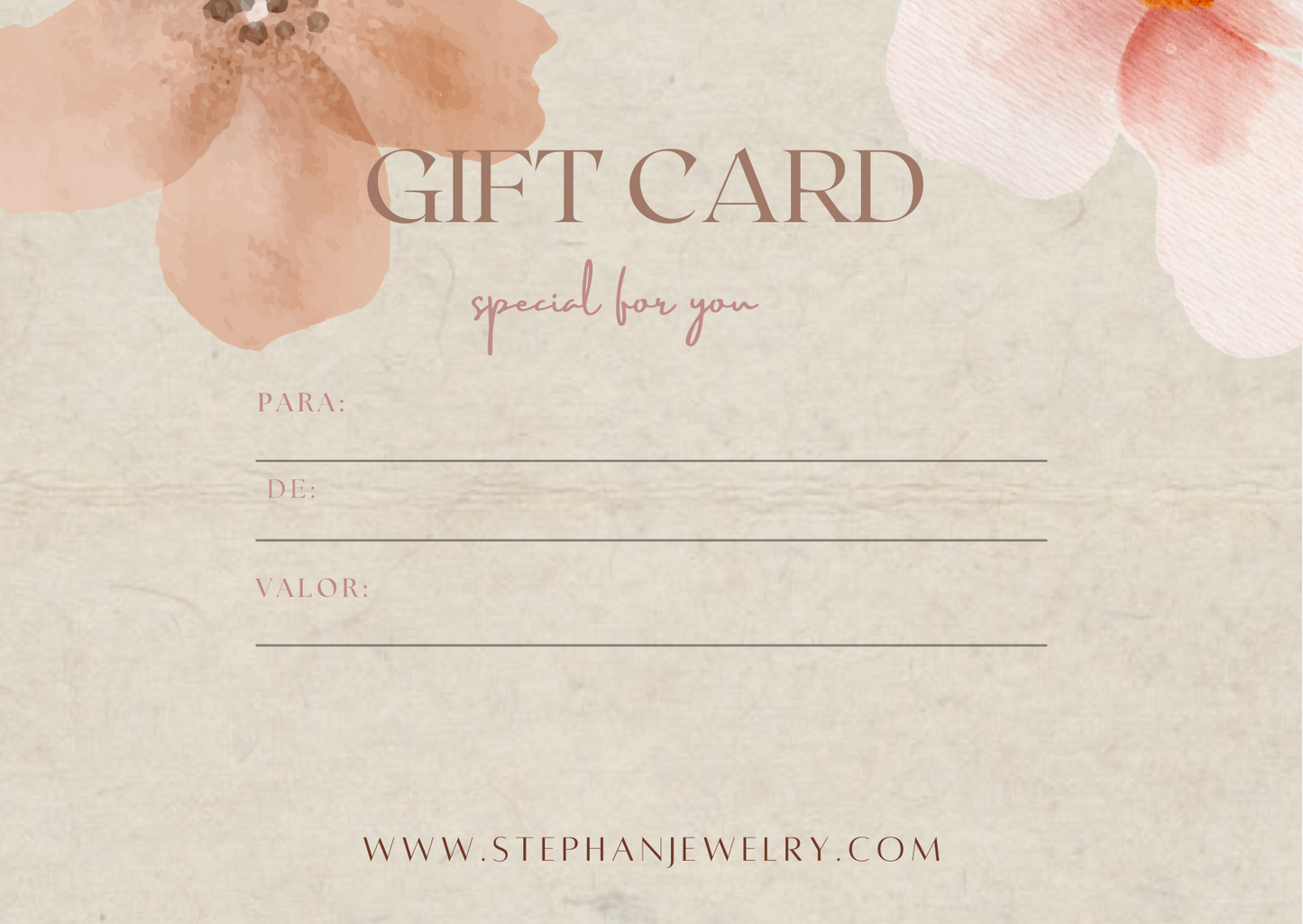Gift card