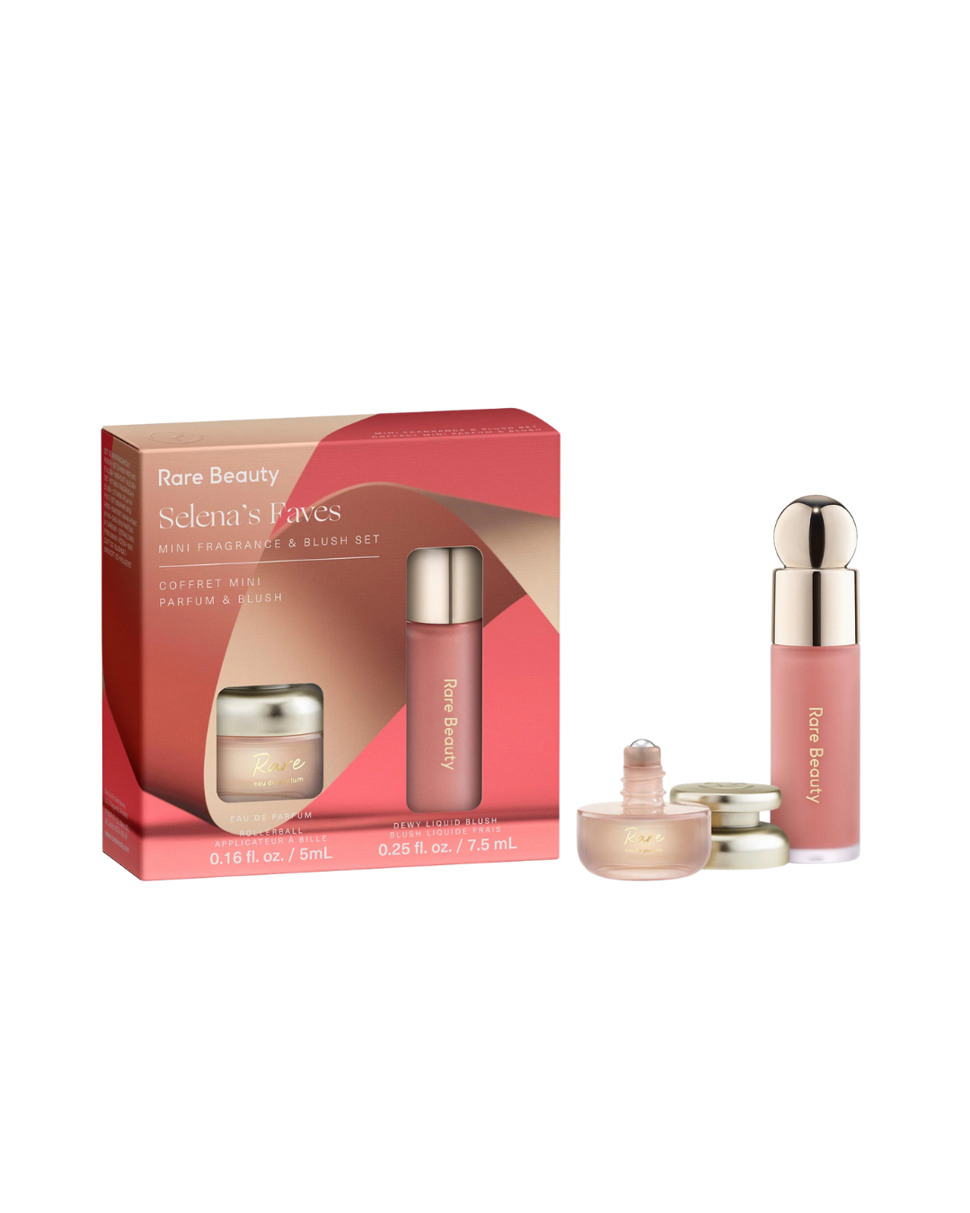 Rare Beauty Selena's Faves Mini Fragrance & Blush Set