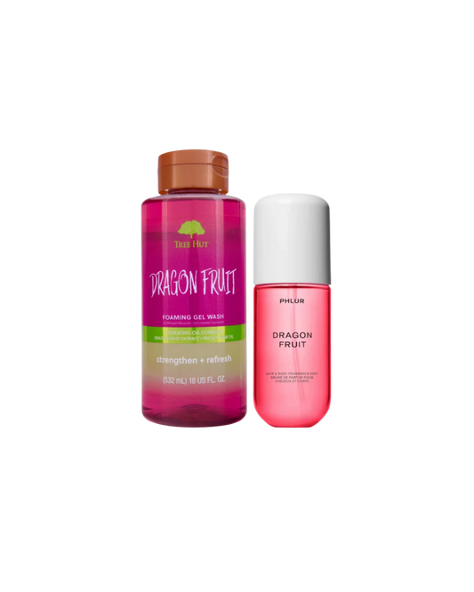 Dúo Dragon Fruit – Gel de Baño Tree Hut & Body and Hair Mist Phlur