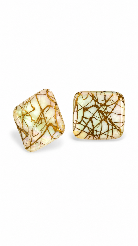 Aretes de nacar