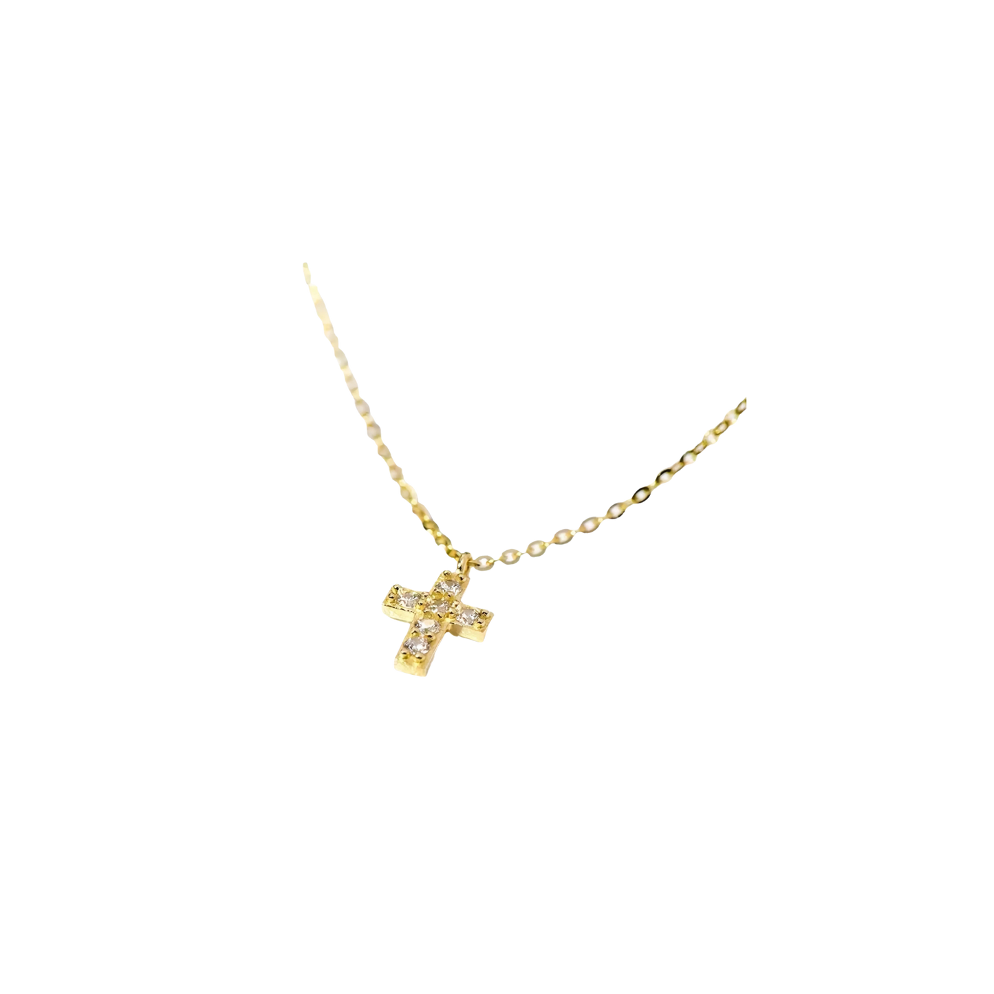Mini cross necklace