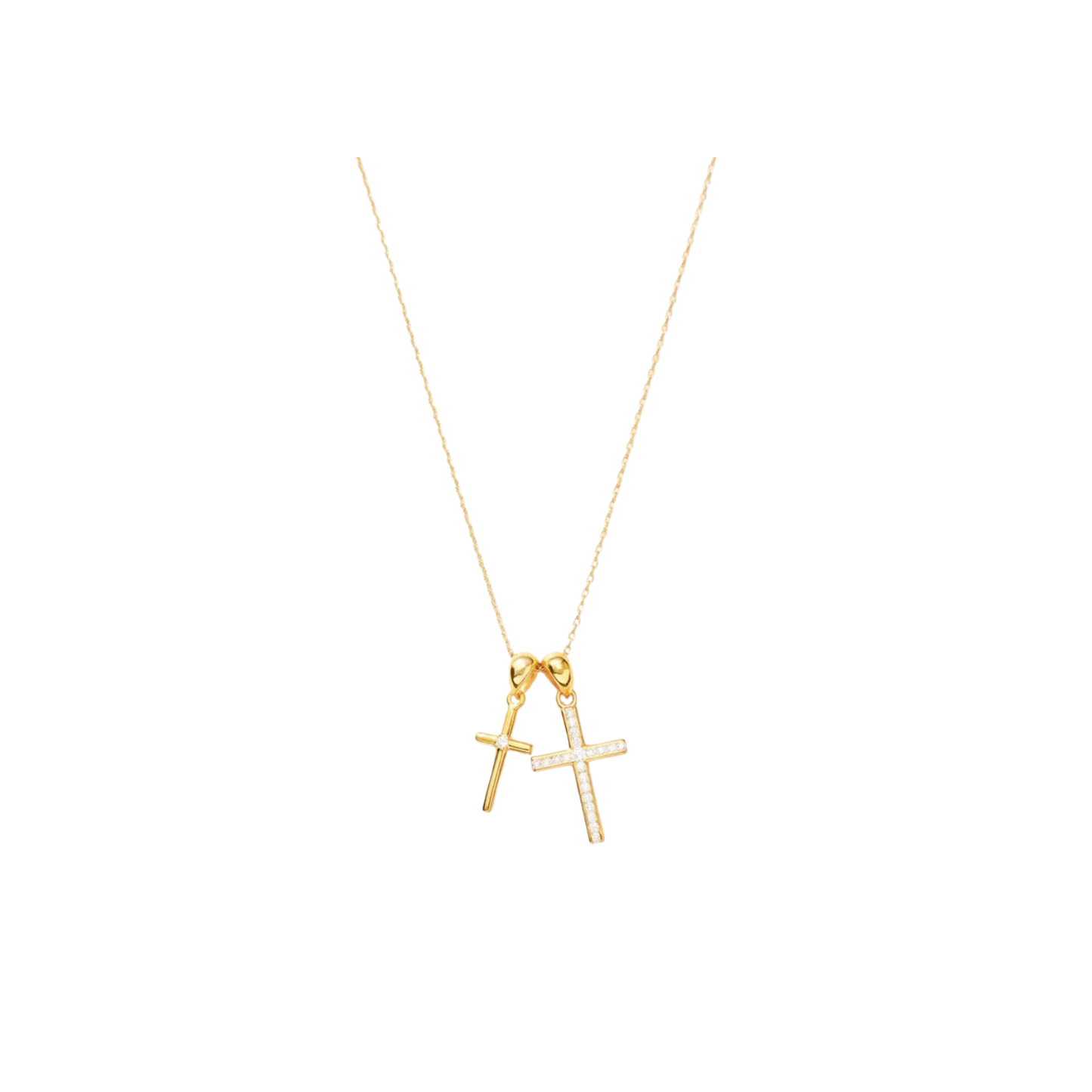 Double Cross necklace