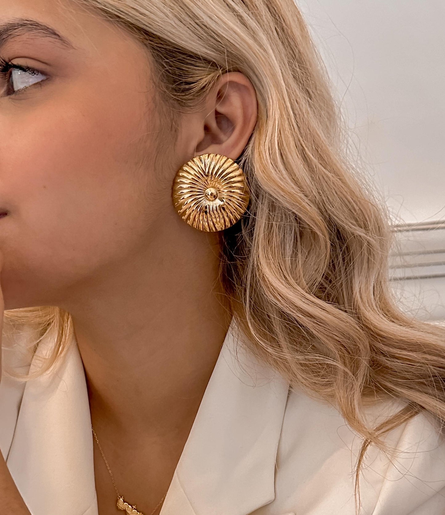 Golden Gratitude earrings