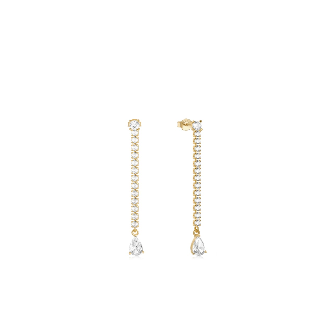 Dainty cluster earring