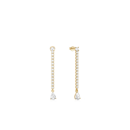 Dainty cluster earring