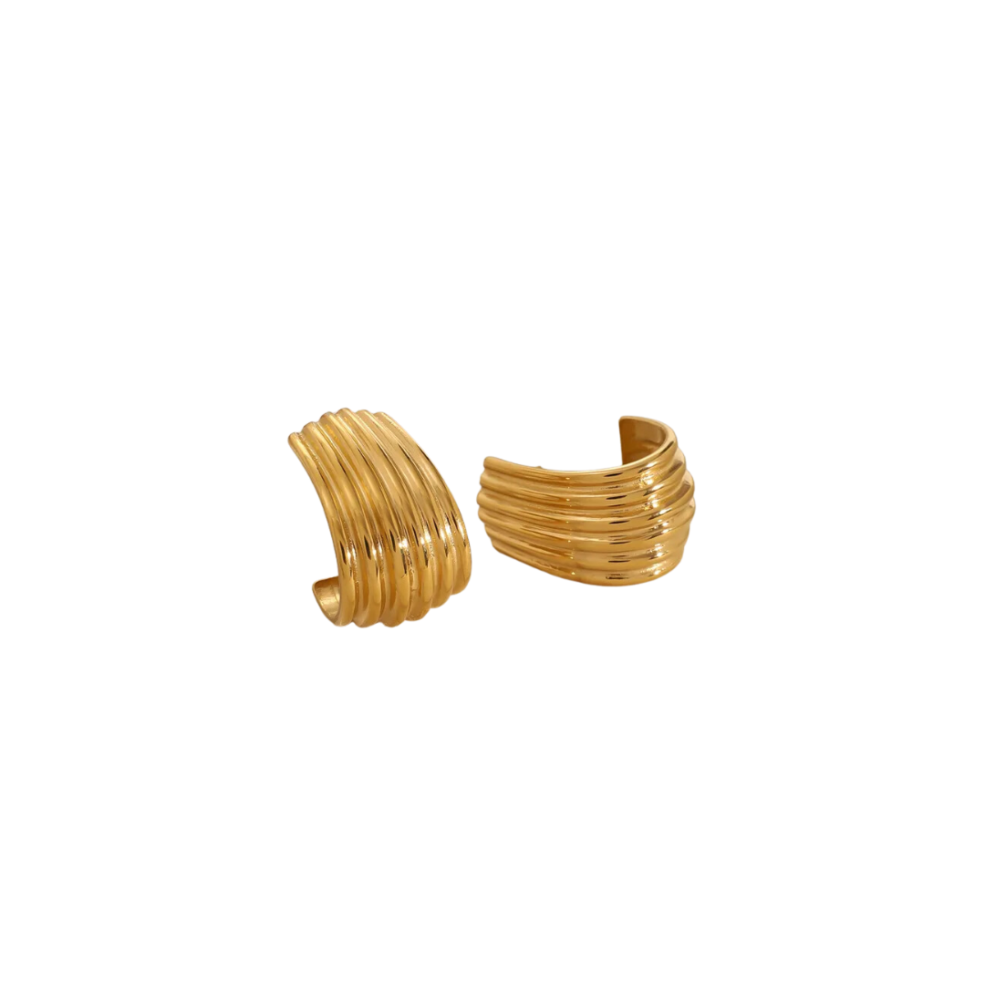 Golden Serenity earrings