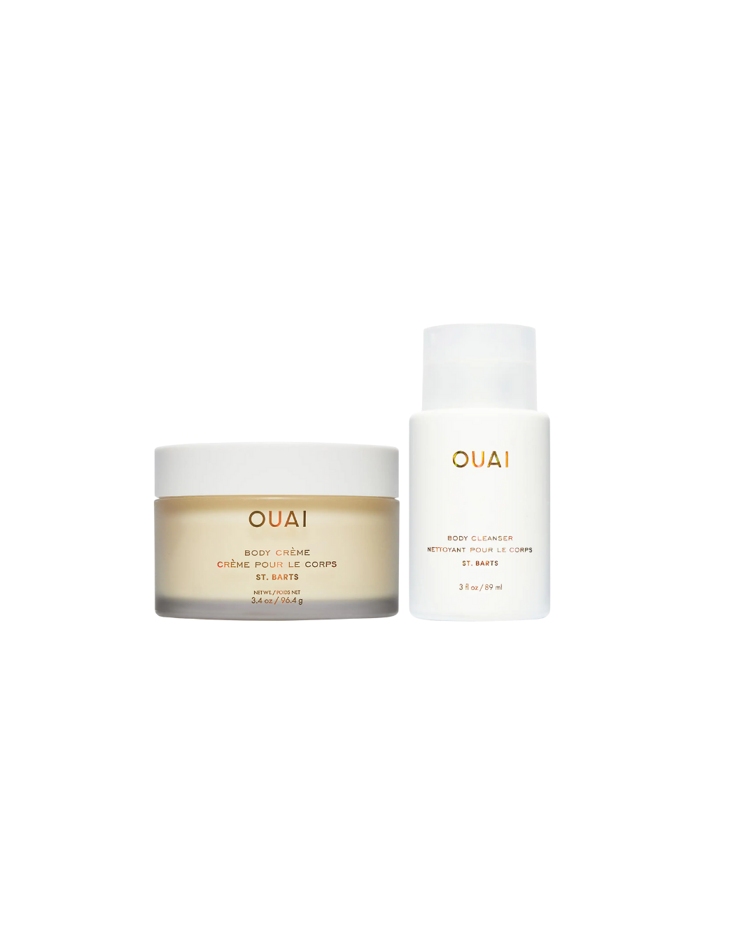 Mini Body Wash & Mini Moisturizing Body Cream- OUAI