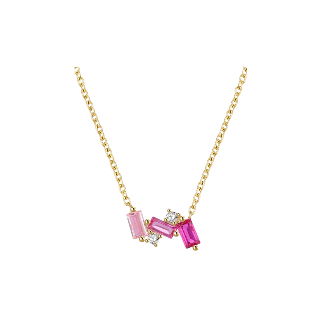 Pinky love necklace