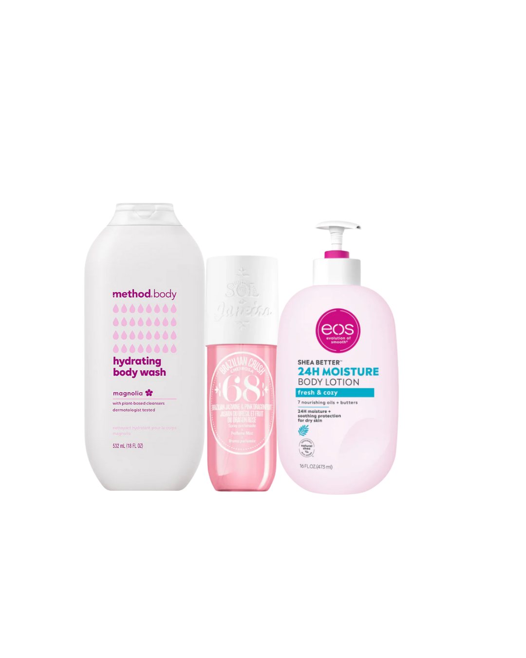 Floral & Cozy girl set-Rutina de cuidado corporal