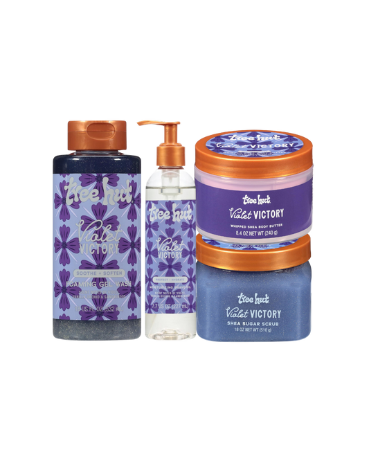 Violet victory set -Tree hut