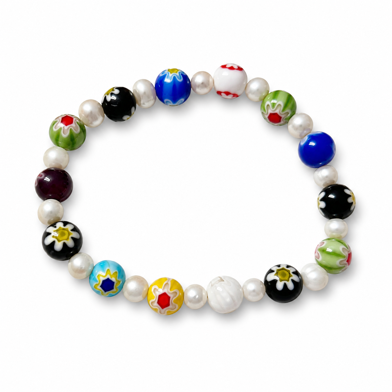 Color+perlas pulsera