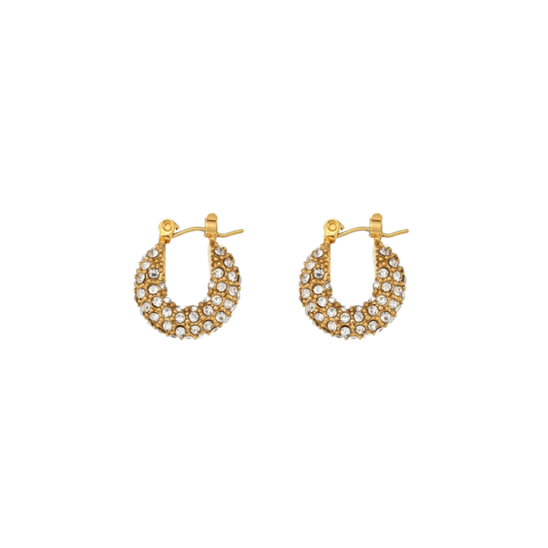 Mini Zircon hoops